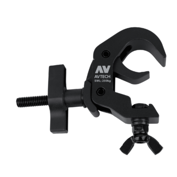 Quick-release clamp 50 mm Aluminum Black (SWL 250 kg)